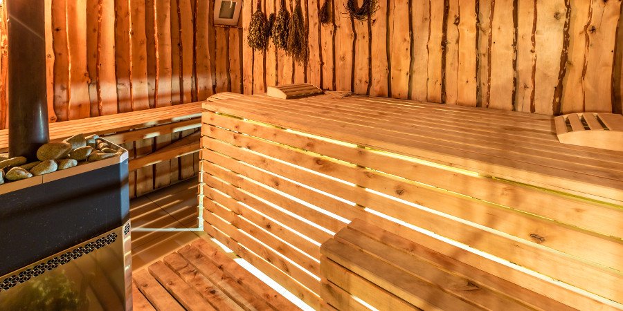 Tipica sauna finlandese