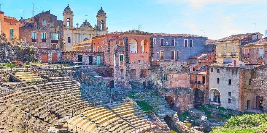Il teatro romano di Catania