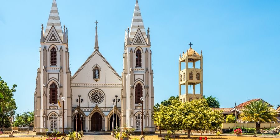 La chiesa di San Sebastiano a Negombo